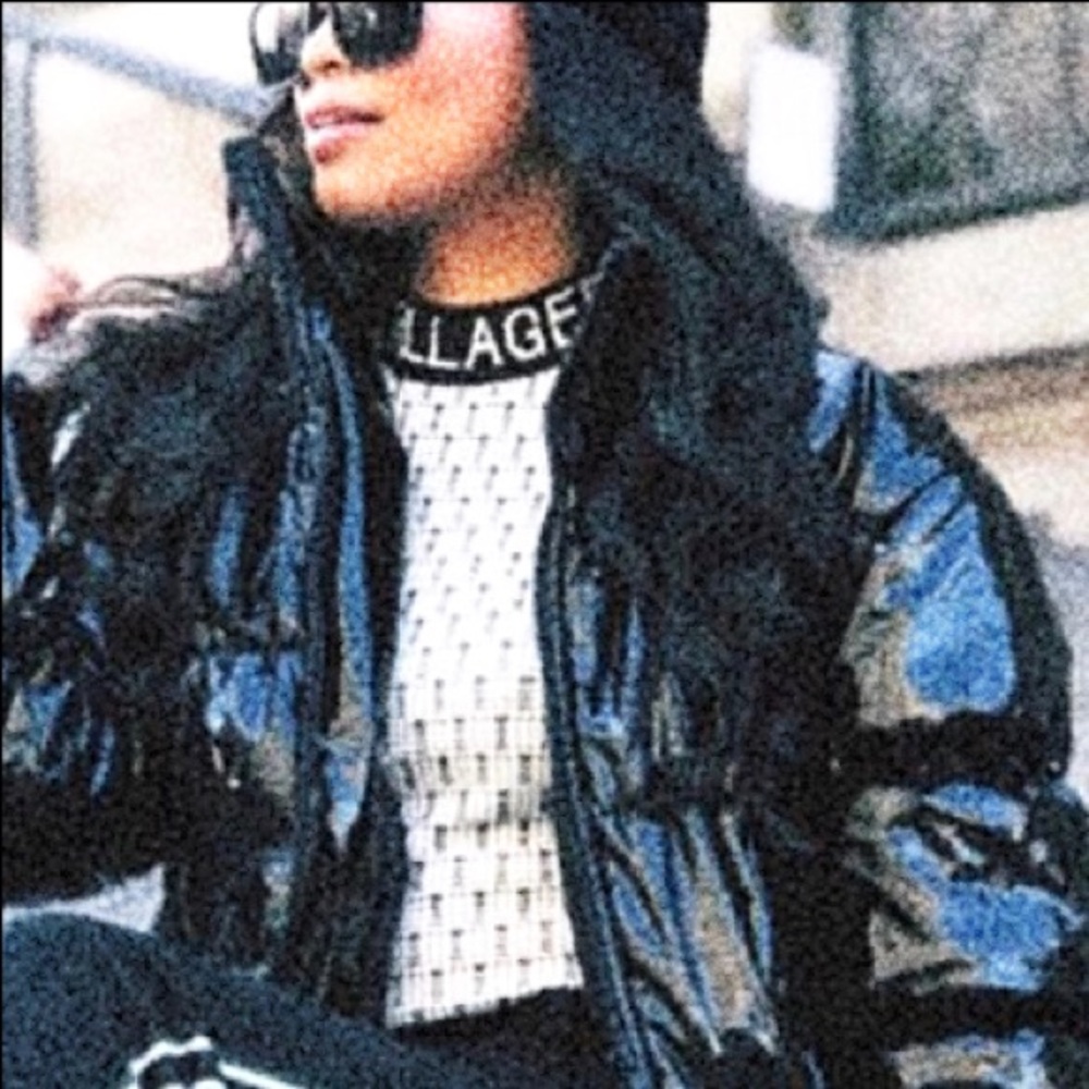 Karl Lagerfeld Neck Logo Knit Sweater